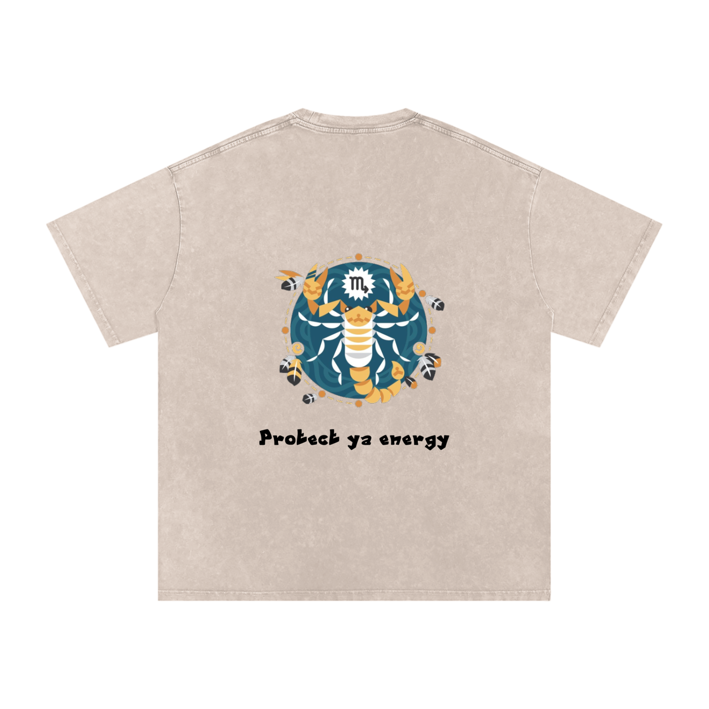Acid Wash Oversize T-Shirt - 250 GSM