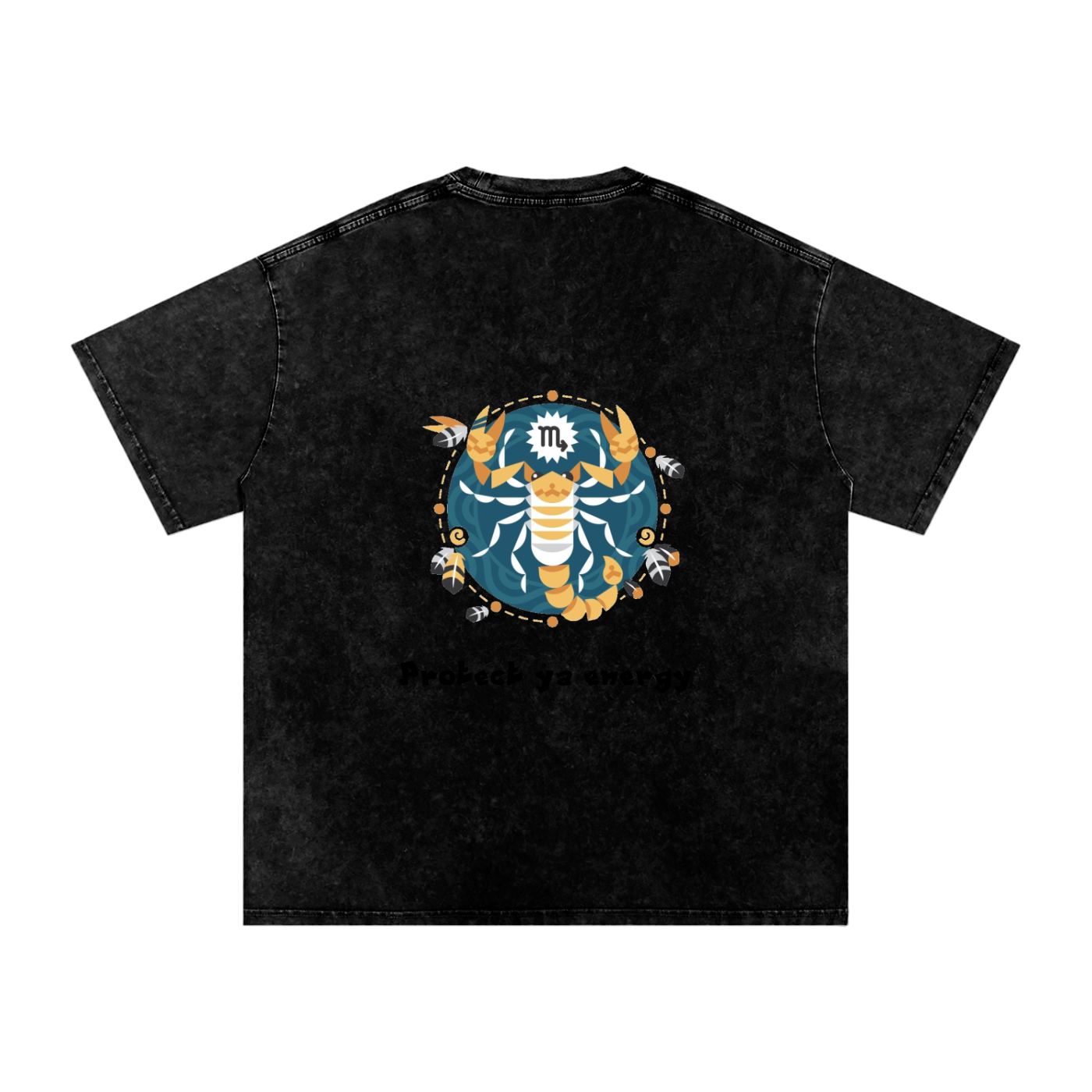 Acid Wash Oversize T-Shirt - 250 GSM